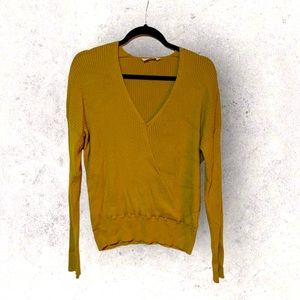 Golden Elodie V Neck Designer Sweater